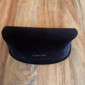 Tom Ford Sunglasses case.  CASE ONLY. NO SUNGLASSES INCLUDED. Original papers